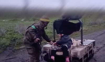 anziana drone ucraino