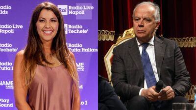 Claudia Conte e Matteo Piantedosi