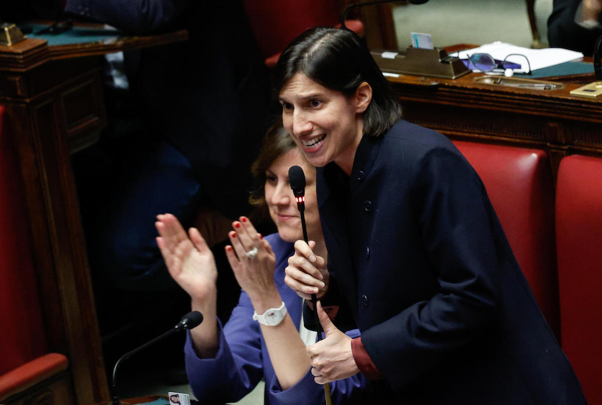 elly schlein meloni trump