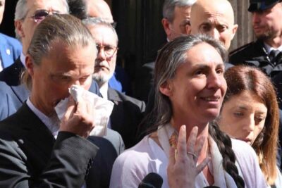 I genitori della Famiglia del bosco