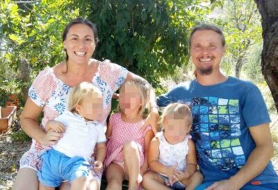 lettera famiglia nel bosco