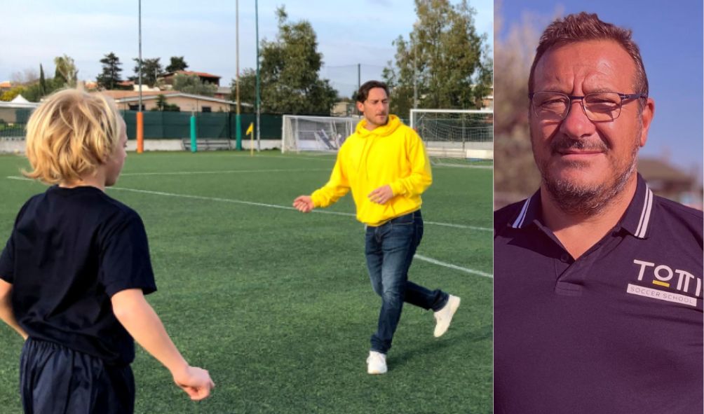 Francesco Totti e il fratello Riccardo Totti