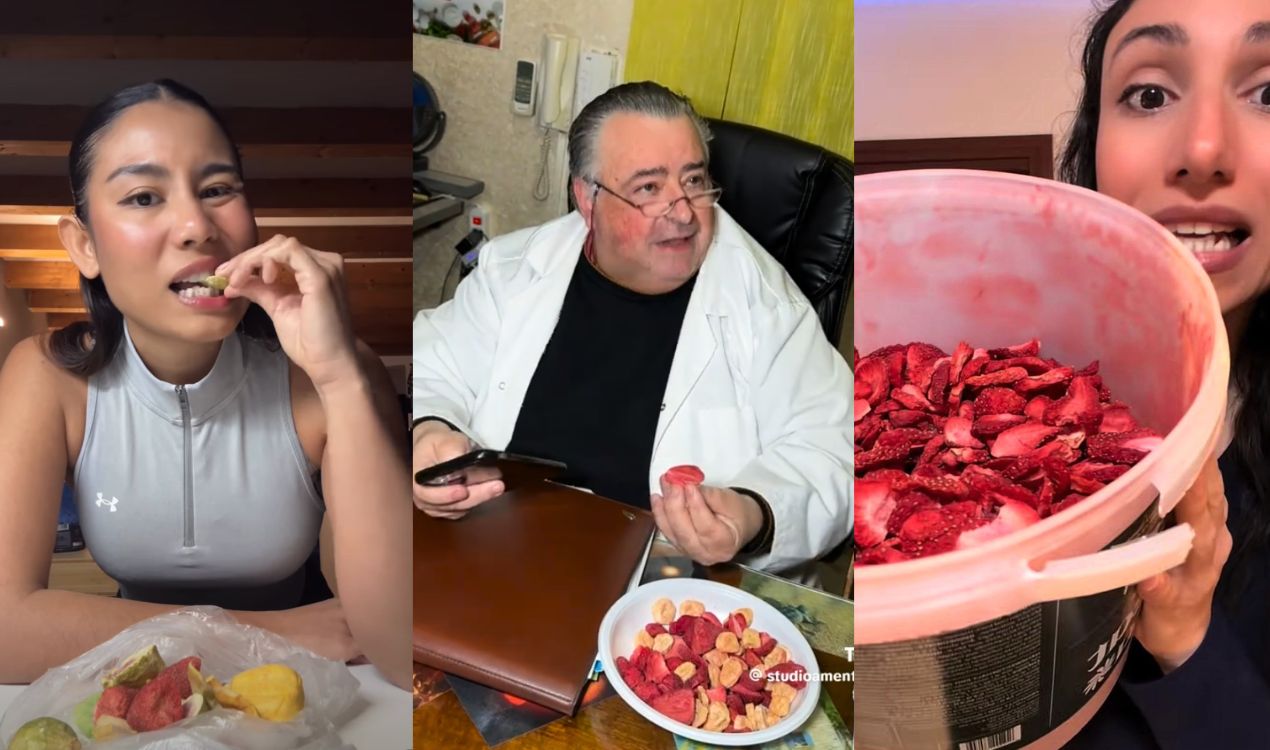 frutta liofilizzata tiktok calorie