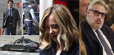 giuseppe del deo auto giambruno giorgia meloni servizi segreti