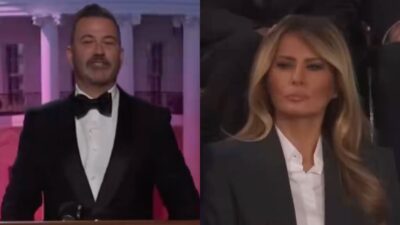 Jimmy Kimmel e Melania Trump