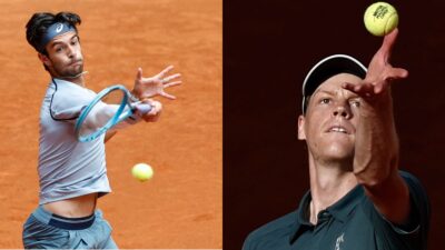 Lorenzo Musetti e Jannik Sinner