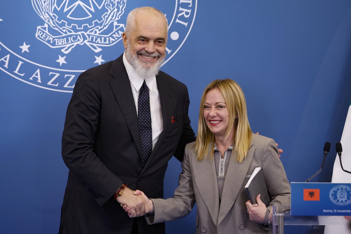 edi rama giorgia meloni