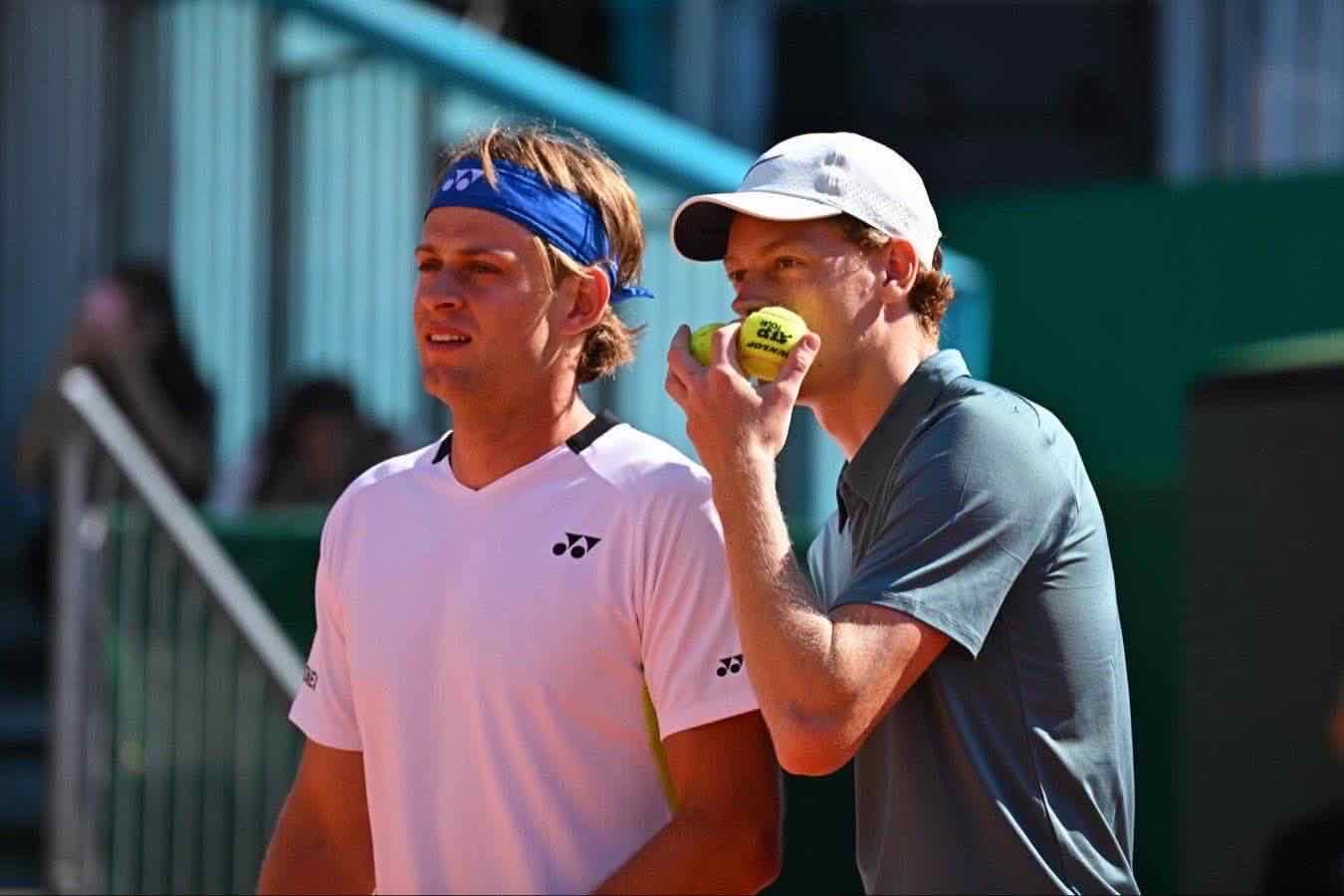 Zizou Bergs e Jannik Sinner