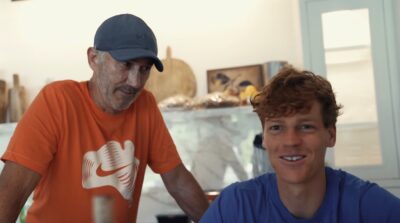 Jannik Sinner e Darren Cahill