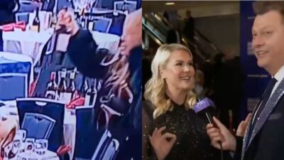 Giornalista ruba vino