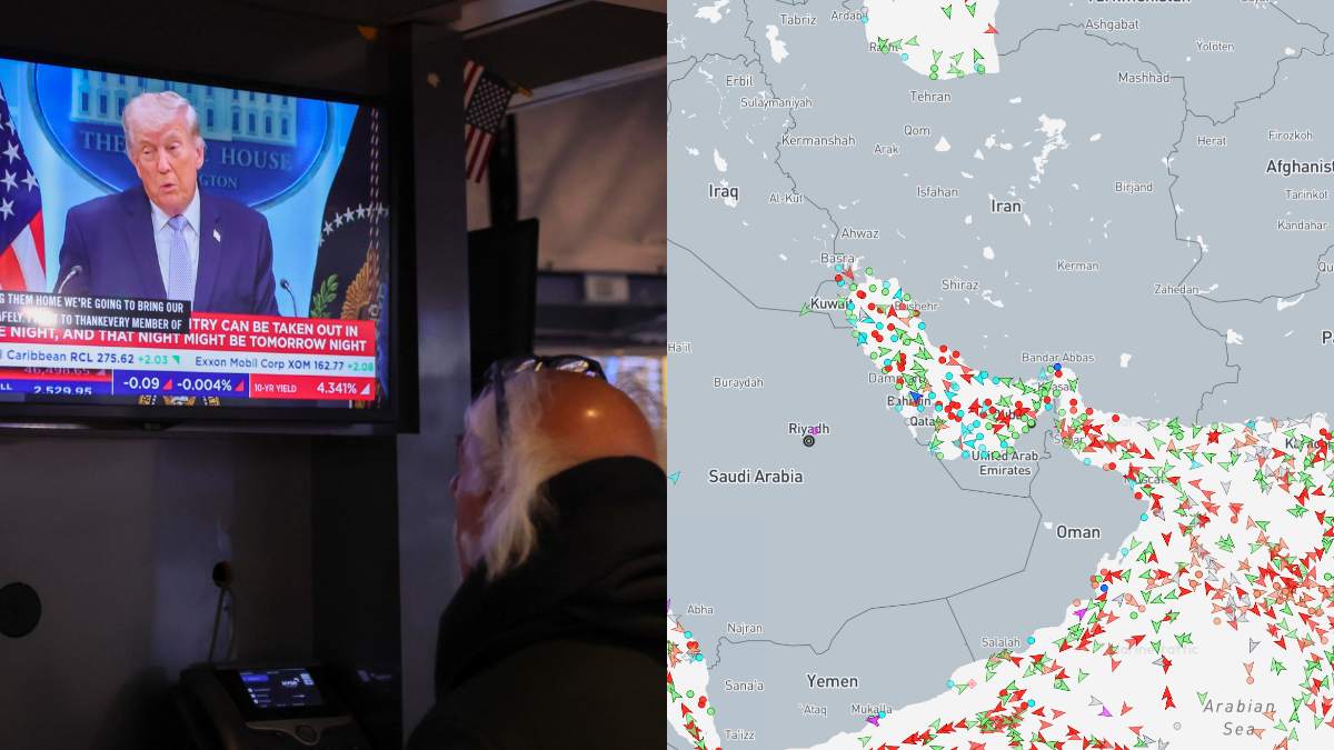 Donald Trumpe il traffico delle navi dallo Stretto di Hormuz