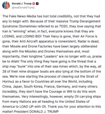 trump-truth-iran-hormuz