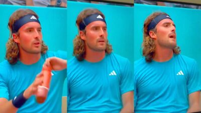 Tsitsipas insulta il padre