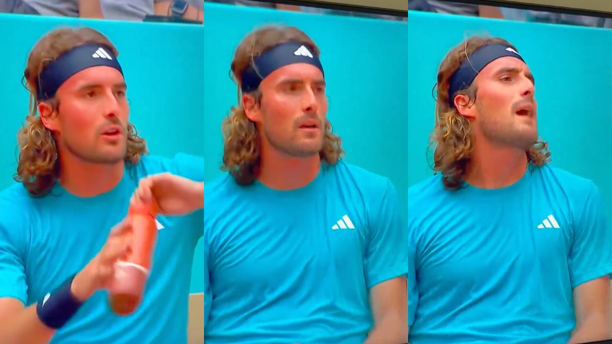 Tsitsipas insulta il padre