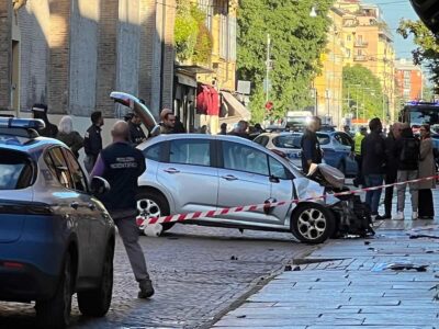 Modena auto pedoni