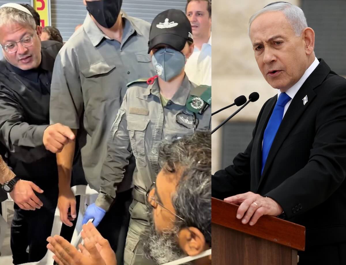 Ben Gvir Flotilla Netanyahu