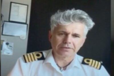 Video messaggio di Jan Dobrogowski capitano Mv Hondius