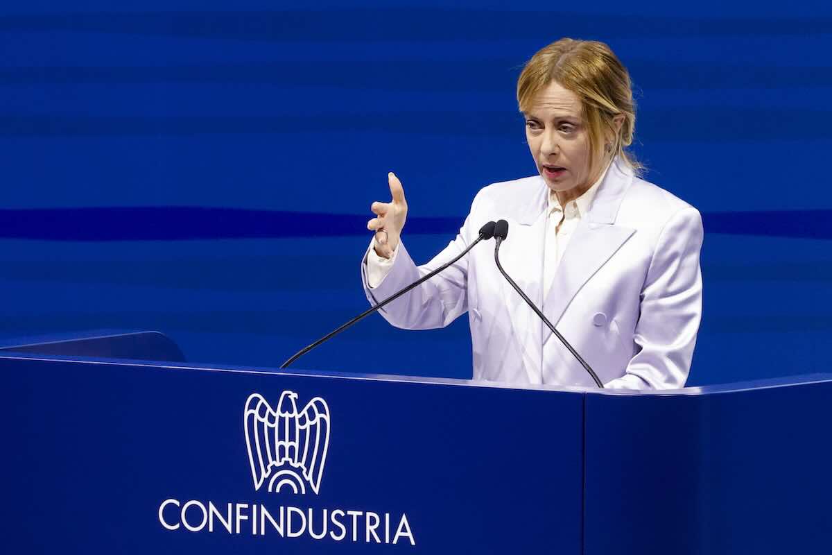 Meloni Confindustria