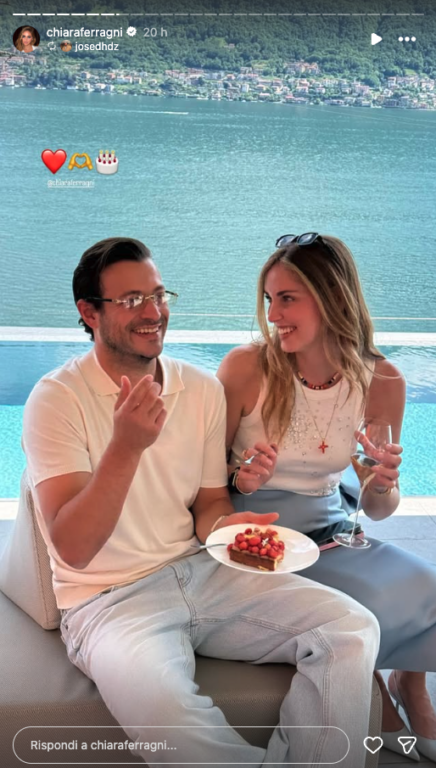 Chiara Ferragni e il nuovo fidanzato José Hernandez