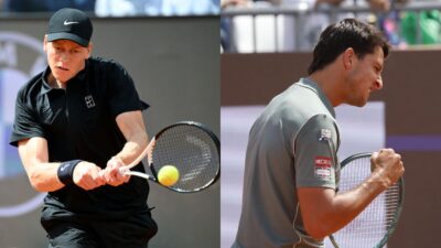Sinner Darderi internazionali roma tennis