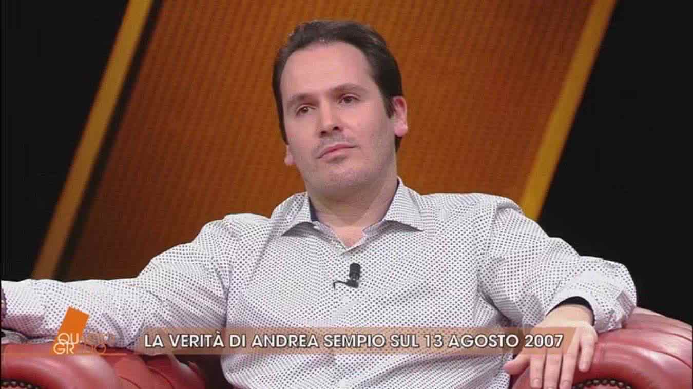 Andrea Sempio a Quarto Grado