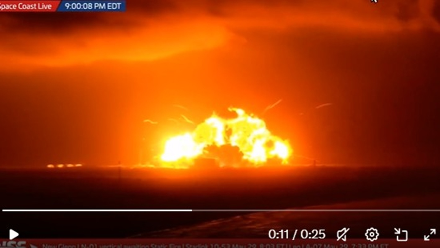 blue origin razzo esplosione
