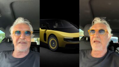 La reazione di Briatore sulla Ferrari Luce