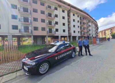 Carabinieri a Poillena Trocchia