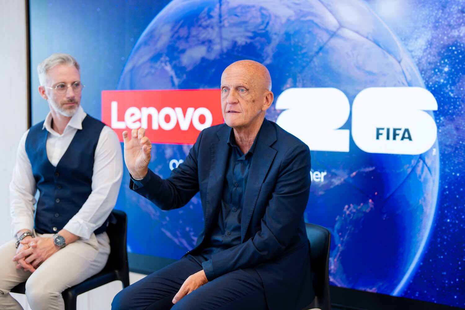 Collina Spazio Lenovo spiega fuorigioco con IA ai Mondiali 2026