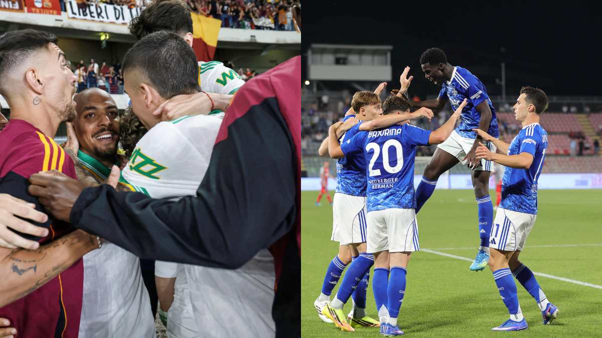 Esultanza como roma champions League