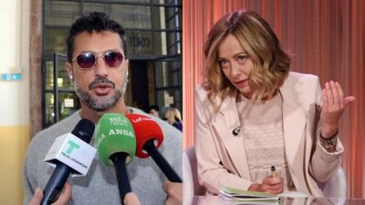 fabrizio corona giorgia meloni processo palazzo chigi