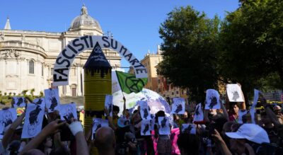 fascisti su marte extinction rebellion
