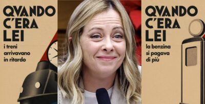 giorgia meloni furiosa pubblicità italia viva stazioni