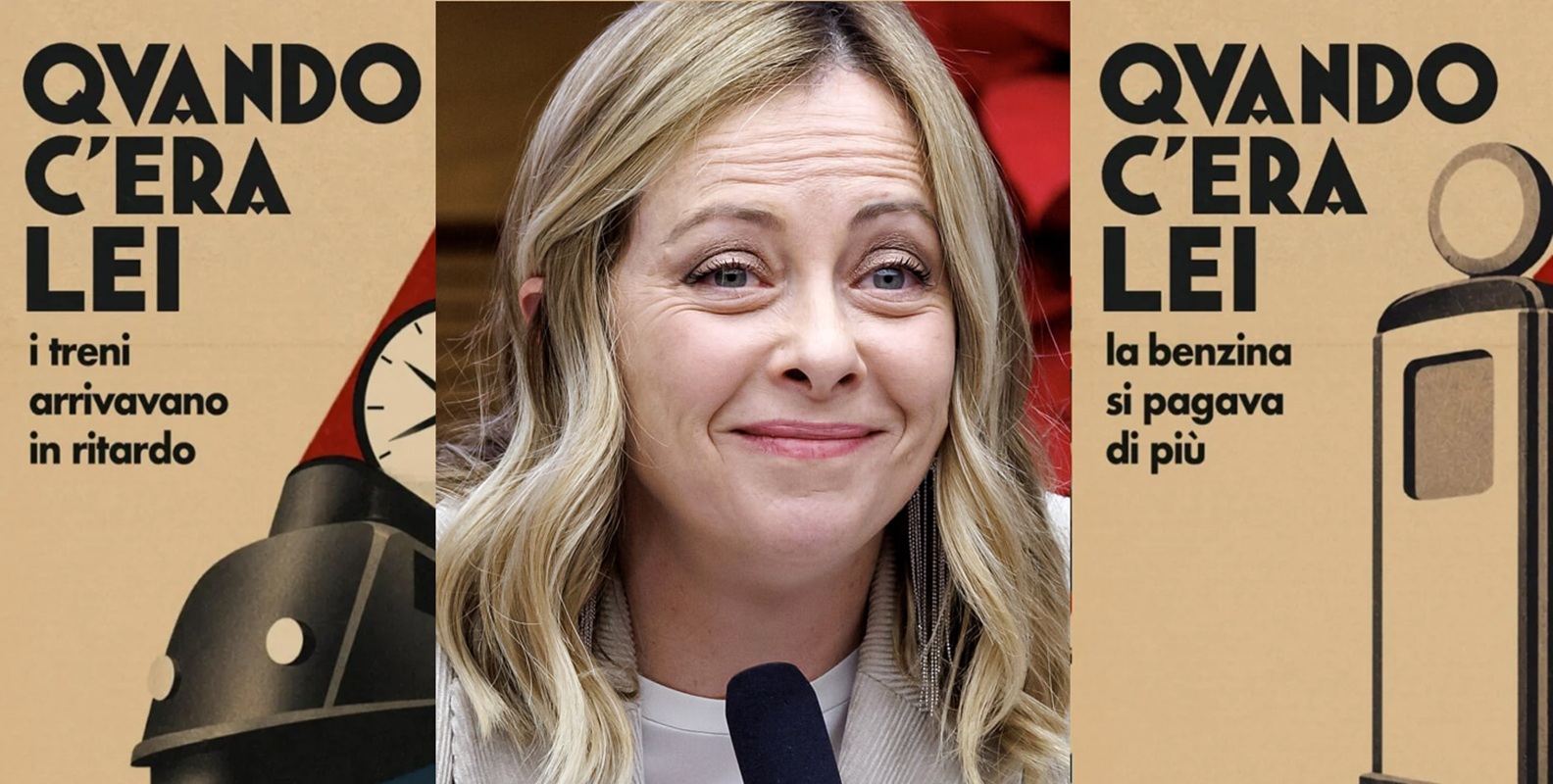 giorgia meloni furiosa pubblicità italia viva stazioni