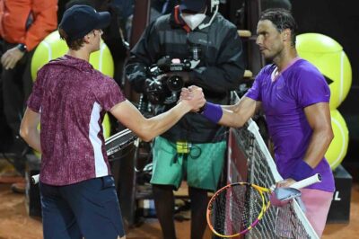 Rafael Nadal e Jannik Sinner