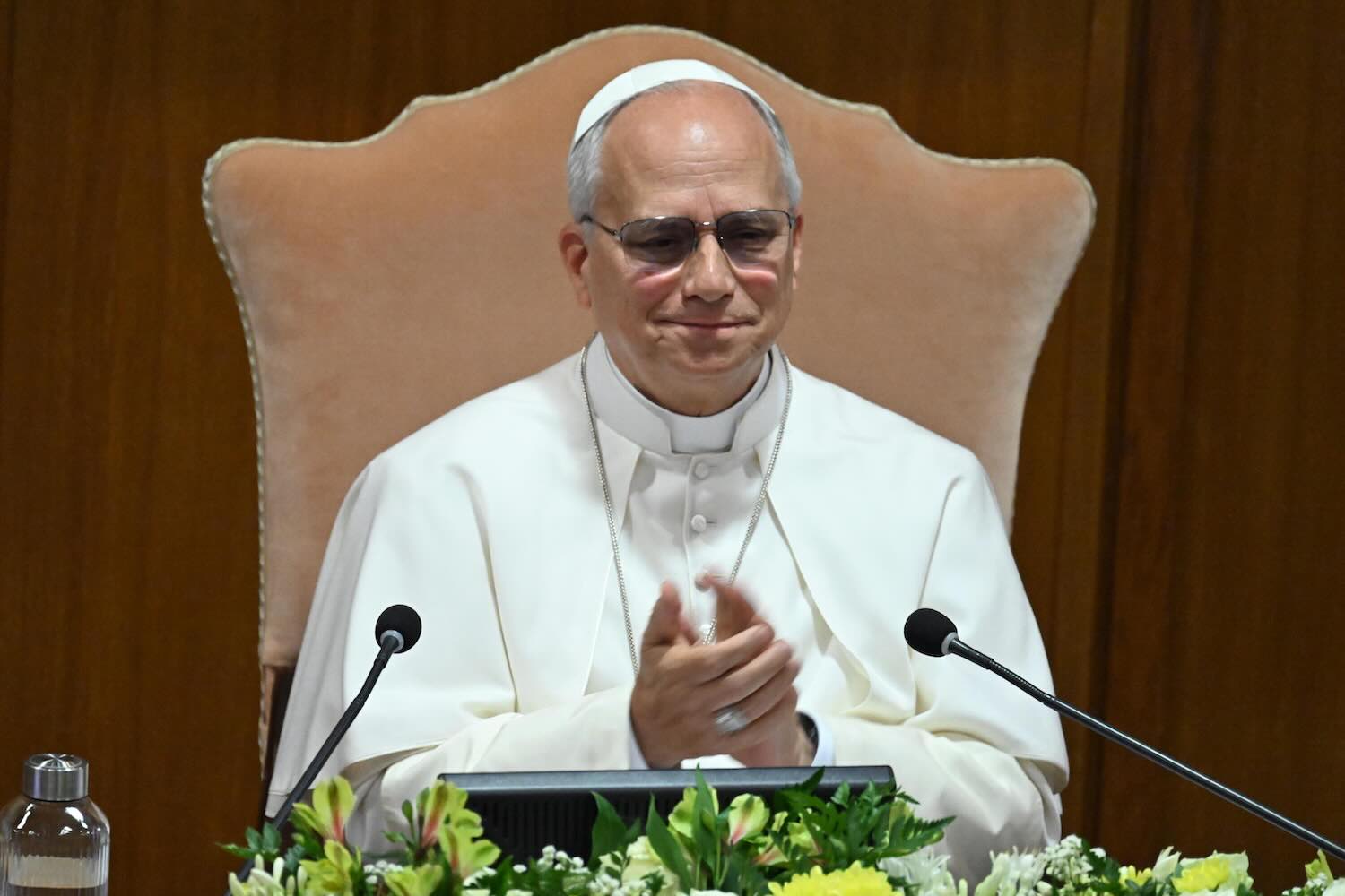 Papa Leone Xiv presentazione della sua enciclica