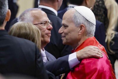 Papa Leone con il fratello Louis Prevost