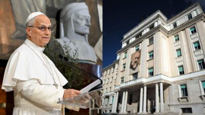 Papa Leone e l'ospedale di Padre Pio