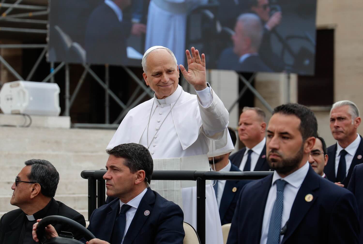 Papa Leone visita alla Sapienza