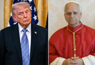 papa leone trump