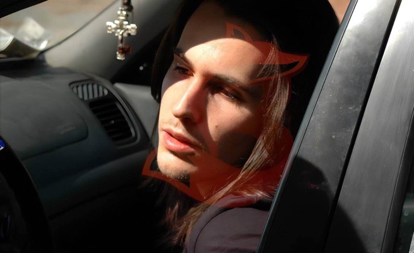 Andrea Sempio in auto
