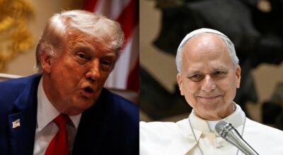 trump contro papa