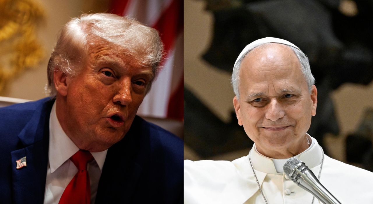 trump contro papa