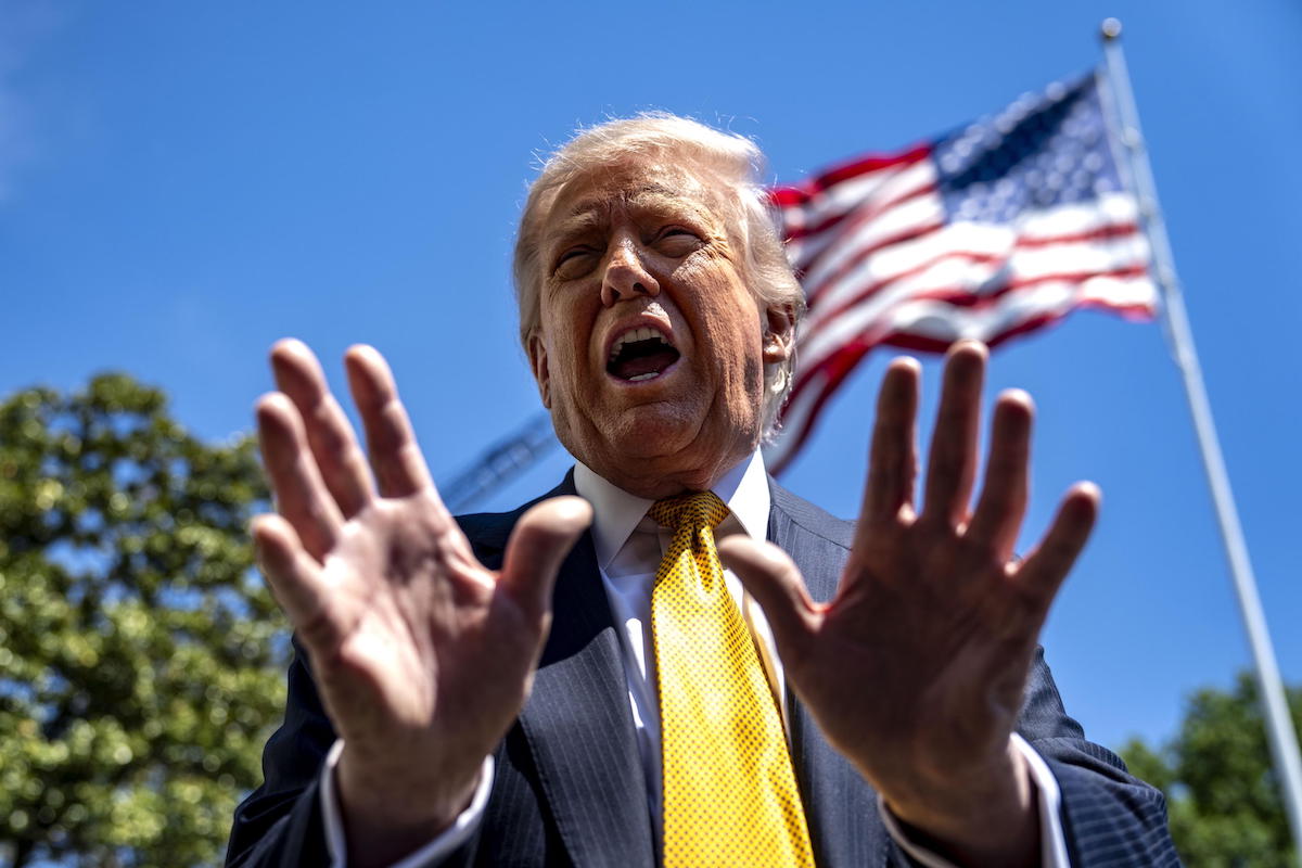 trump iran 18 maggio