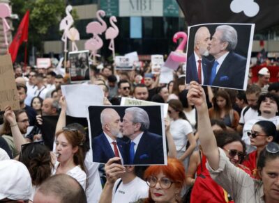 Albania proteste Edi Rama