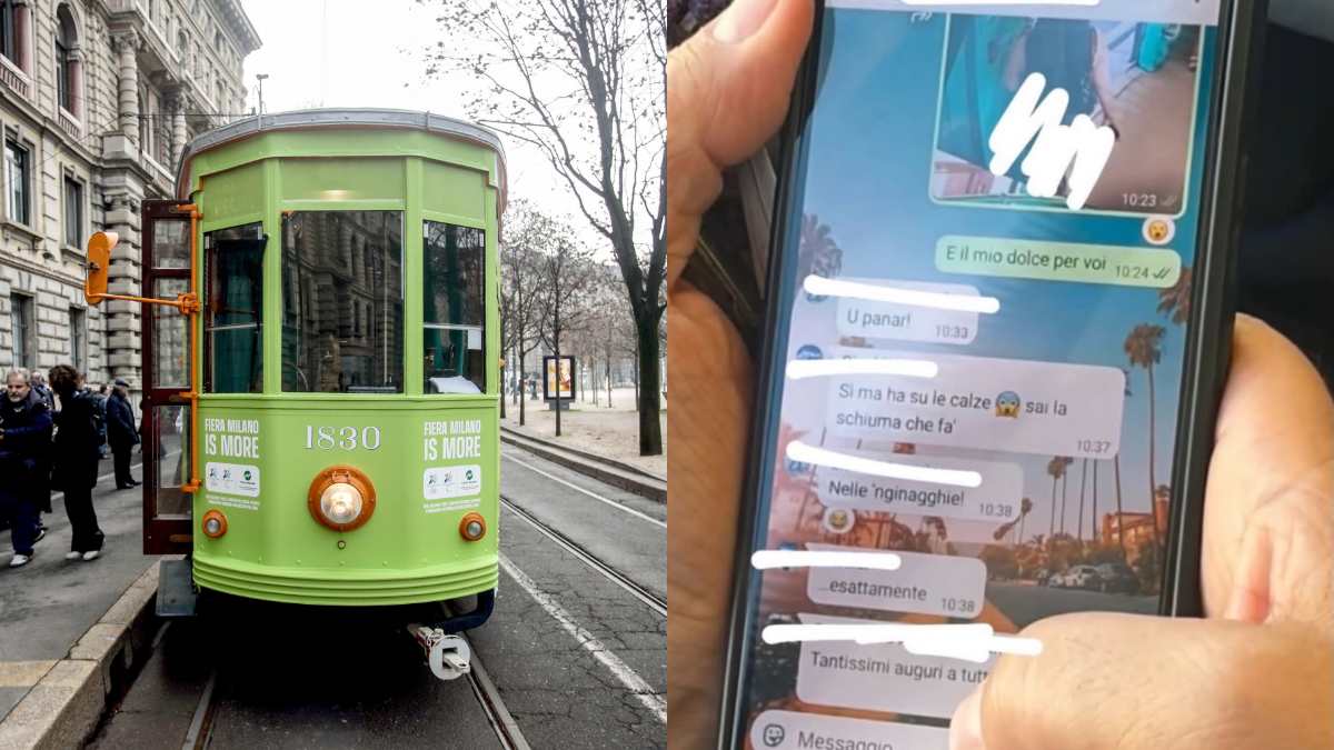 Chat foto rubate commenti sessisti tram Milano