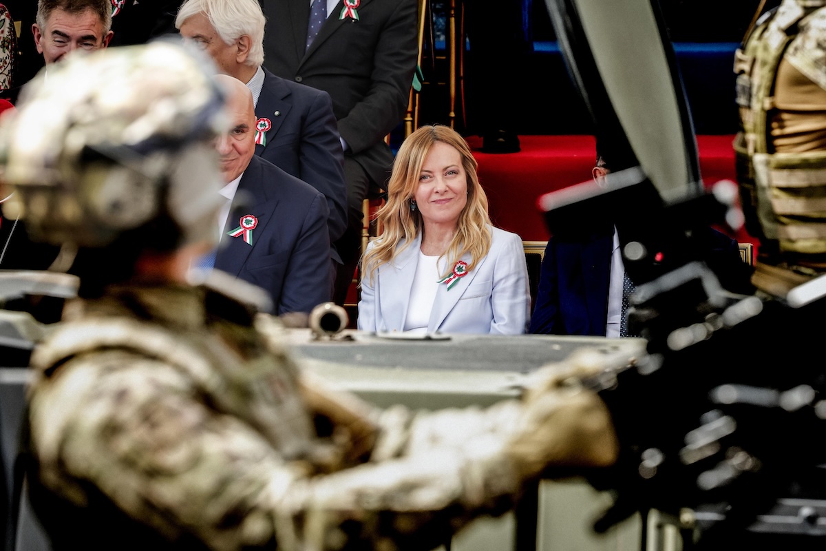 giorgia meloni spese militari