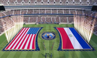 Ingresso e inno pre partita calciatori pre mondiale