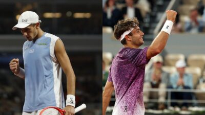 Matteo Arnaldi e Flavio Cobolli in semifinale del Roland garros