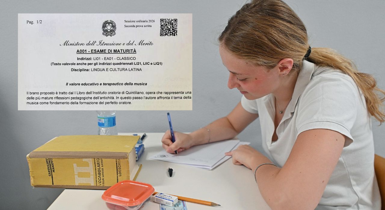 maturità classico traccia integrale